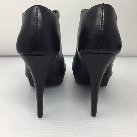 Audrey Brooke Peek-A-Boo Stiletto Booties (A10) - Picture 6 of 8